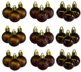 Baubles PVC: 3cm | Dark Brown