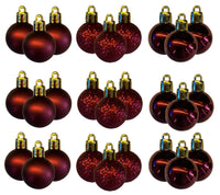 Baubles PVC: 3cm | Burgundy