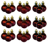Baubles PVC: 3cm | Burgundy