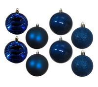 Baubles PVC: 6cm | Dark Blue