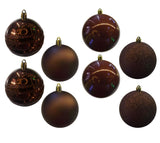 Baubles PVC: 6cm | Dark Brown