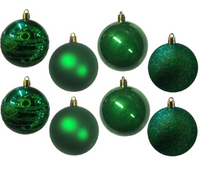 Baubles PVC: 6cm | Dark Green