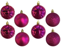Baubles PVC: 6cm | Cerise Pink
