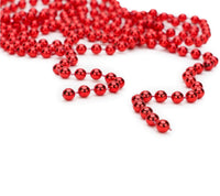 Beads: 8m | Shiny Red
