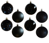 Baubles PVC: 8cm | Black