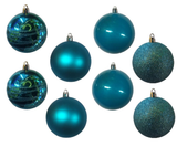 Baubles PVC: 8cm | Turquoise