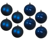 Baubles PVC: 8cm | Dark Blue