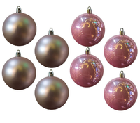 Baubles PVC: 8cm | Pink