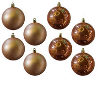 Baubles PVC: 8cm | Rose Gold