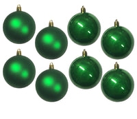 Baubles PVC: 8cm | Dark Green
