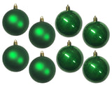 Baubles PVC: 8cm | Dark Green