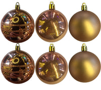 Baubles PVC: 10cm | Rose Gold