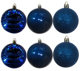Baubles PVC: 10cm | Dark Blue