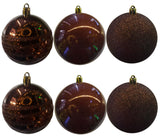 Baubles PVC: 10cm | Dark Brown