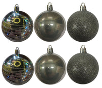 Bauble PVC: 10cm | Silver