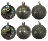 Bauble PVC: 10cm | Silver