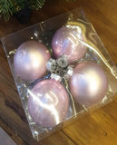 Bauble Glass: 8cm | Pink