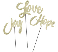 Picks: Gold | Love. Joy. Hope