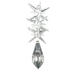 Acrylic Crystal: 12cm | Tear drop with stars