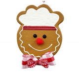 Gingerbread ornament: 18cm | Man face