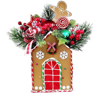 Gingerbread standing ornament: 36cm | House