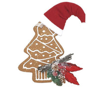 Gingerbread ornament: 22cm | Tree with hat