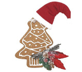 Gingerbread ornament: 22cm | Tree with hat
