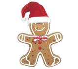 Gingerbread ornament: 35cm | Gingerbread man with hat