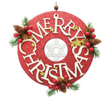 Ornament: 25cm(D) | Merry Christmas