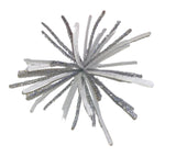 Pipe cleaners: 30cm(L) x 8mm(W) | Silver & White