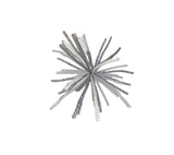 Pipe cleaners: 20cm(L) x 8mm(W) | Silver & White