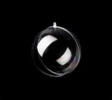 Bauble PVC: 14cm | Fillable bauble