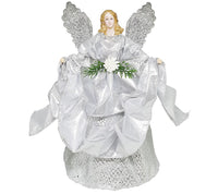 Tree topper: 34cm(H) x 18cm(W) | Angel | Silver