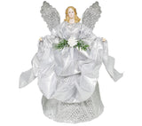 Tree topper: 34cm(H) x 18cm(W) | Angel | Silver
