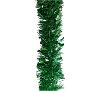 Tinsel garland: 2m(L) x 9cm(W) | Light Green
