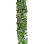 Tinsel garland: 2m(L) x 9cm(W) | Green & White