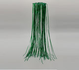 Tinsel rain: 50cm(L) x 20cm(W) | Green