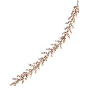 Rose Gold Berry Garland: 2m