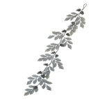 Silver Leaf Garland: 1.5m