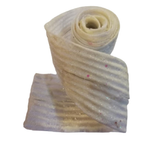 Ribbon: 2m (L) x 6cm (W) | White glitter