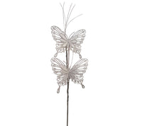 Pick: 54cm | Silver Butterfly
