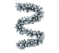 Snowy Alaskan Garland: 2.7m
