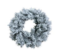 Snowy Alaskan Wreath: 46cm