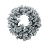Snowy Alaskan Wreath: 61cm