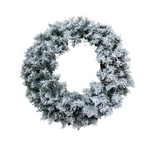 Snowy Alaskan Wreath: 76cm