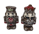 Salt & Pepper Shakers: 6.8cm(W) x 10cm(H) | Nutcracker