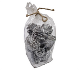 Pinecones: Silver
