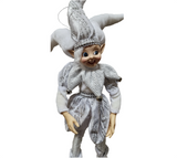 Elf: 58cm(H)  | White & Silver