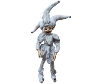 Elf: 58cm(H)  | White & Silver