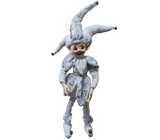 Elf: 58cm(H)  | White & Silver